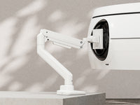 Equip 17"-49" Schwerlast-Monitor-Schreibtischhalterung, Weiß