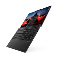 Lenovo ThinkPad X1 Carbon Gen 12 Intel Core Ultra 7 155U Laptop 35,6 cm (14") WUXGA 16 GB LPDDR5x-SDRAM 512 GB SSD Wi-Fi 6E (802.11ax) Windows 11 Pro Schwarz Deutsch