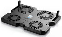 DeepCool MULTI CORE X6 Llaptop-Kühlpad 39,6 cm (15.6") Schwarz