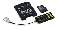 Kingston Technology 8GB Multi Kit MicroSDHC Flash Klasse 4
