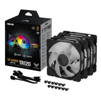 ASUS TUF GAMING TR120 ARGB 3IN1 Black Computergehäuse Luftkühlung 12 cm Schwarz