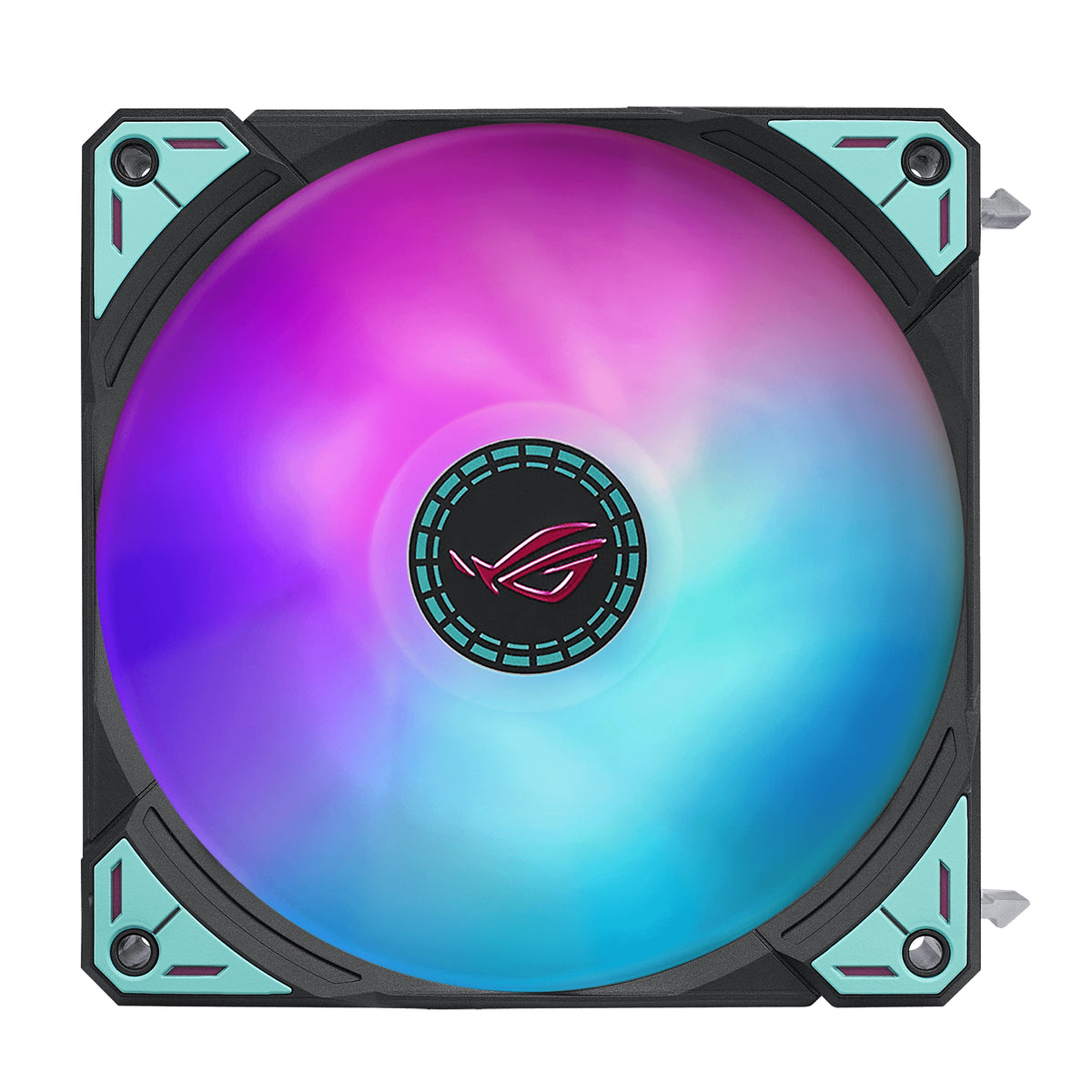 ASUS ROG RYUO IV 360 ARGB Hatsune Miku Edition Prozessor All-in-One-Flüssigkeitskühler 12 cm Schwarz, Türkis