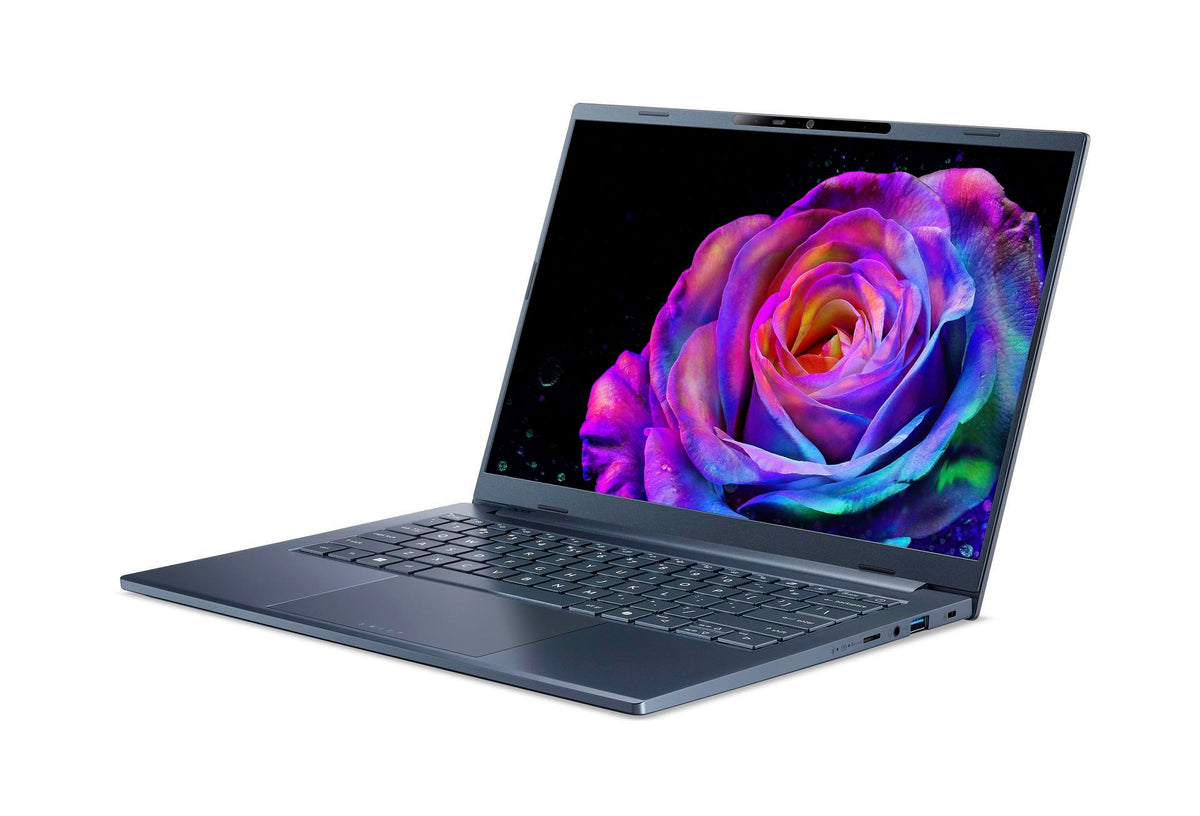 Acer Swift Go 14 AI NX.JNBEG.001 laptop Copilot+ PC Intel Core Ultra 7 256V 35,6 cm (14") WUXGA 16 GB LPDDR5-SDRAM 512 GB SSD Wi-Fi 7 (802.11be) Windows 11 Home Blau