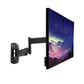 Lindy 40714 Flachbildschirm-Tischhalterung 66 cm (26") Wand Schwarz