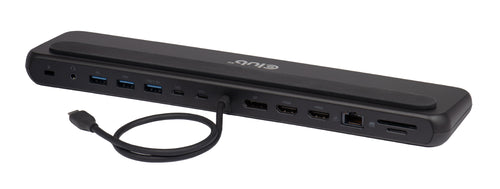 CLUB3D CSV-2541 laptop-dockingstation & portreplikator Andocken USB 3.2 Gen 1 (3.1 Gen 1) Type-C Schwarz