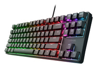 Trust 26135 Tastatur Gaming USB QWERTZ Deutsch Schwarz