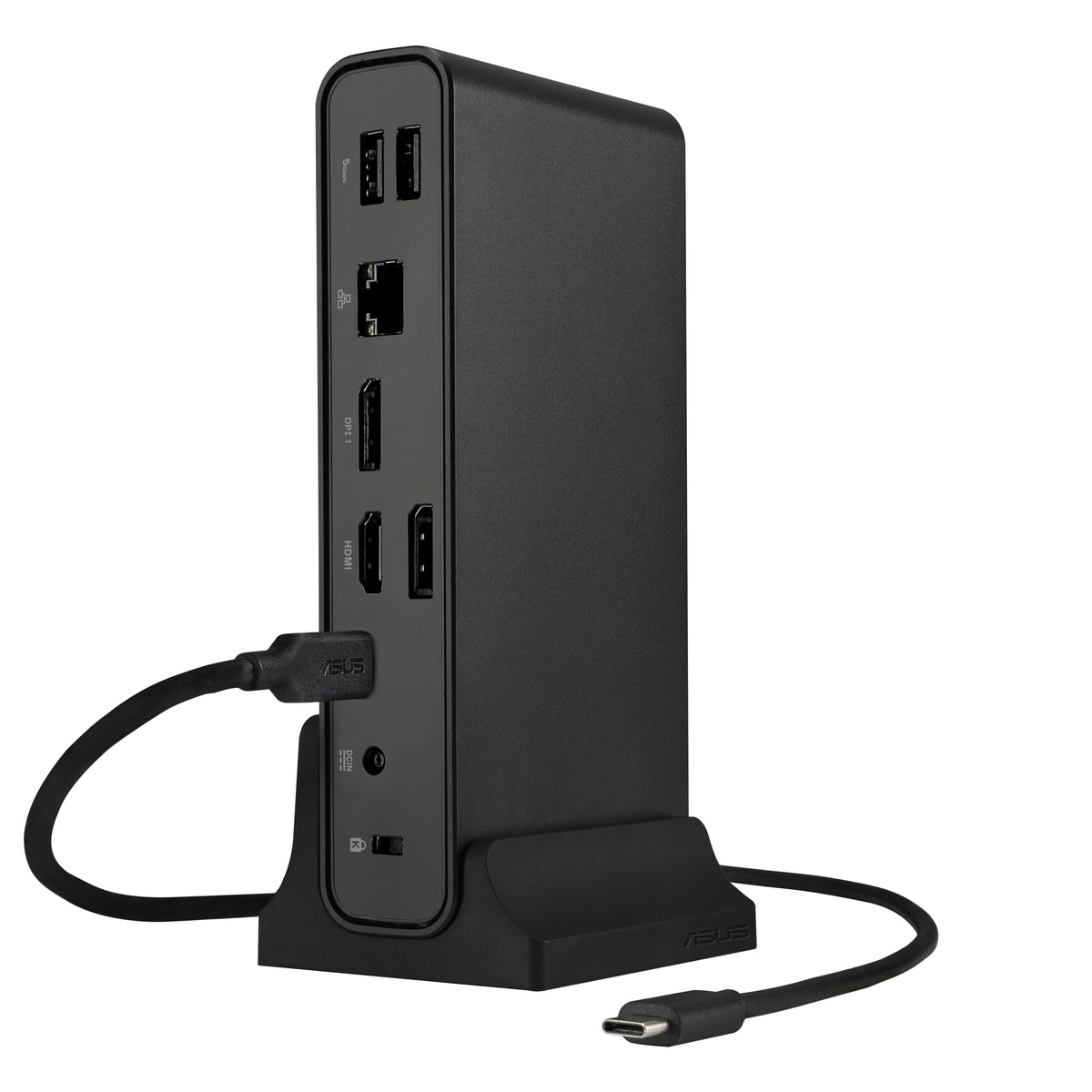 ASUS Triple Display USB-C Dock Duo DC301 Kabelgebunden USB 3.2 Gen 2 (3.1 Gen 2) Type-C Schwarz
