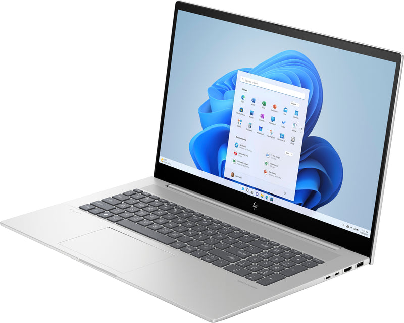 HP ENVY 17-cw0606ng Intel® Core™ i7 i7-13700H Laptop 43,9 cm (17.3") Full HD 16 GB DDR4-SDRAM 1 TB SSD Wi-Fi 6E (802.11ax) Windows 11 Home Silber
