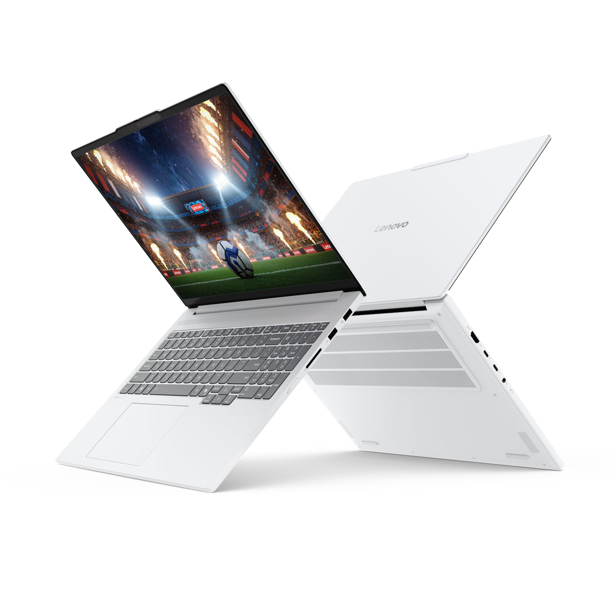 Lenovo IdeaPad Pro 5 16IPH11 Copilot+ PC Intel Core Ultra 9 386H Laptop 40,6 cm (16") 2.8K 32 GB LPDDR5x-SDRAM 1 TB SSD NVIDIA GeForce RTX 5060 Wi-Fi 7 (802.11be) Windows 11 Pro Tedesco Bianco