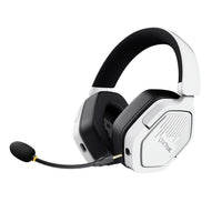 Trust GXT 493W Carus Kopfhörer Verkabelt & Kabellos Kopfband, Helm Gaming USB Type-C / USB Type-A Bluetooth Weiß