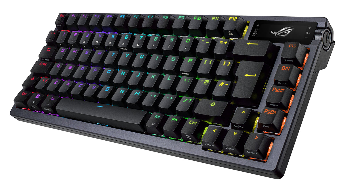 ASUS M701 ROG AZOTH/NXRD/FR Tastatur Gaming USB + RF Wireless + Bluetooth AZERTY Französisch Schwarz