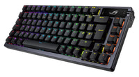 ASUS M701 ROG AZOTH/NXRD/FR Tastatur Gaming USB + RF Wireless + Bluetooth AZERTY Französisch Schwarz