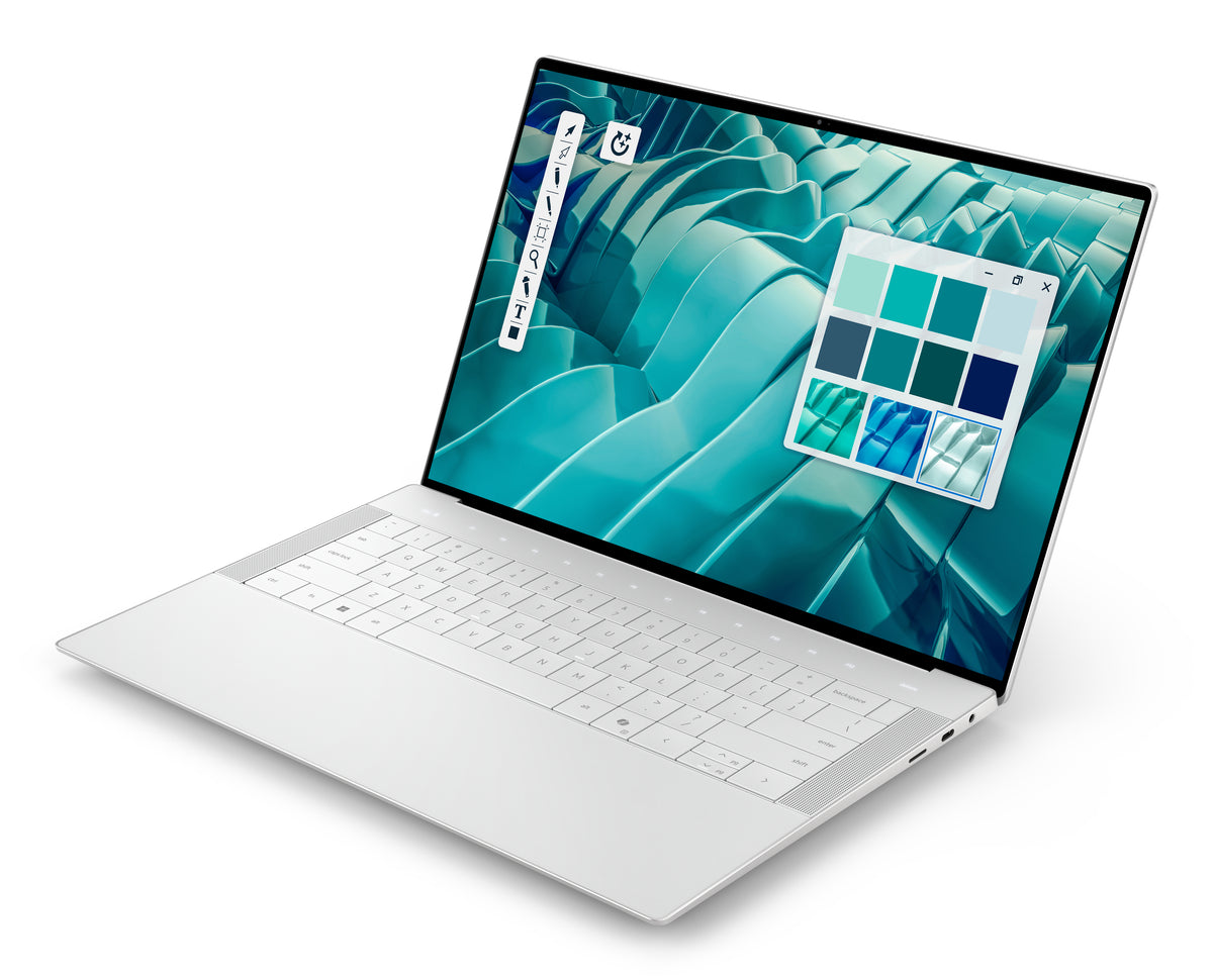DELL 14 Premium DA14250 Intel Core Ultra 7 255H Laptop 36,8 cm (14.5") WUXGA 32 GB LPDDR5x-SDRAM 1 TB SSD NVIDIA GeForce RTX 4050 Wi-Fi 7 (802.11be) Windows 11 Pro Platin Deutsch