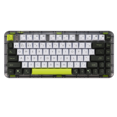 ASUS Jelly75 KD201 KEYBOARD/VT-GN/GE/83 Tastatur Universal USB + RF Wireless + Bluetooth Mehrfarbig