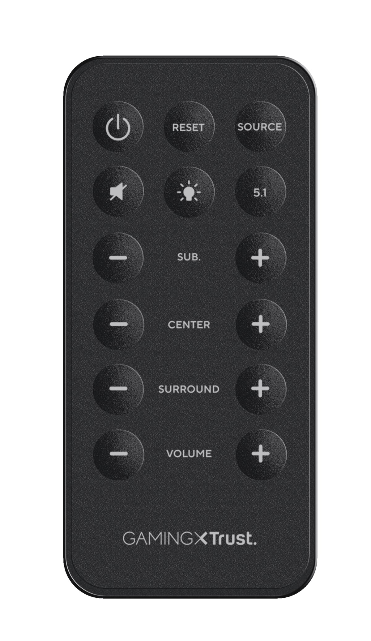 Trust GXT 658 Tytan 5.1 Lautsprecherset 90 W Universal Schwarz 5.1 Kanäle