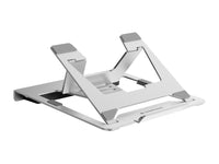 Conceptronic DONN35S Laptop Stand with 7-in-1 USB-C MST Docking Station, Dual HDMI 4K 60 Hz, 100 W USB-C PD, USB-C 5 Gbps, 2 × USB-A 5 Gbps, Gigabit Ethernet