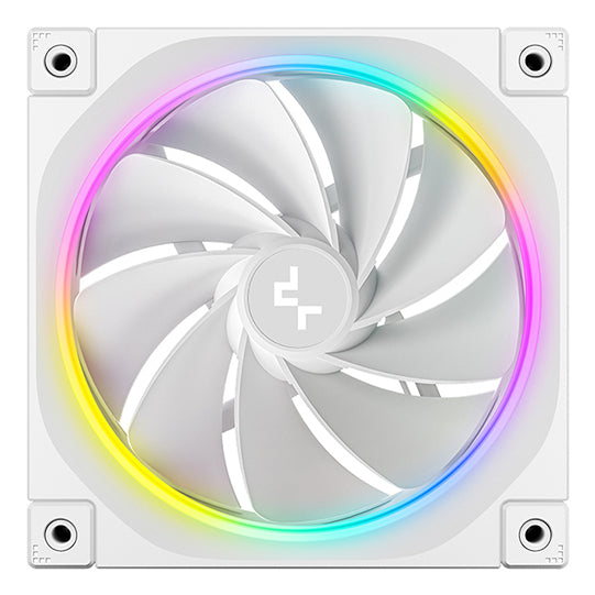 DeepCool FL12R WH-3 IN 1 Computergehäuse Ventilator 12 cm Weiß 3 Stück(e)