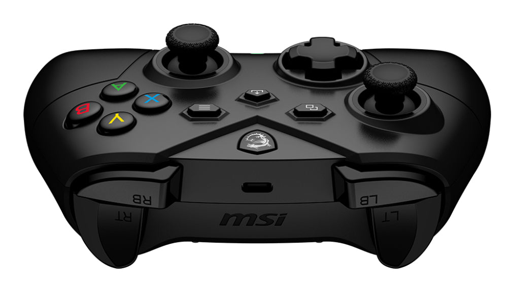 MSI FORCE GC300 WIRELESS Schwarz USB 2.0 Gamepad Analog PC