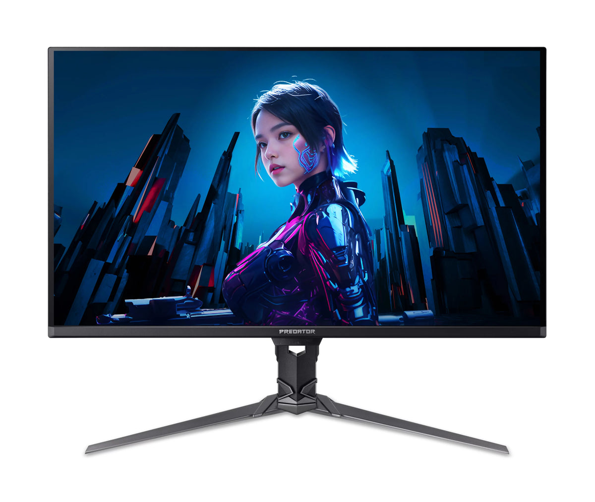 Acer Predator X32 X5 X32X5bmiiphuzx Computerbildschirm 80 cm (31.5") 3840 x 2160 Pixel 4K Ultra HD QD-OLED Touchscreen Schwarz