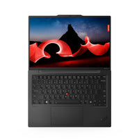 Lenovo ThinkPad X1 Carbon Gen 12 Intel Core Ultra 7 155U Laptop 35,6 cm (14") WUXGA 16 GB LPDDR5x-SDRAM 512 GB SSD Wi-Fi 6E (802.11ax) Windows 11 Pro Schwarz Deutsch