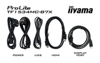 iiyama TF1534MC-B7X Computerbildschirm 38,1 cm (15") 1024 x 768 Pixel XGA LED Touchscreen Multi-Nutzer Schwarz