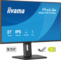 iiyama ProLite XB2797HSU-B1 Computerbildschirm 68,6 cm (27") 1920 x 1080 Pixel Full HD LED Schwarz