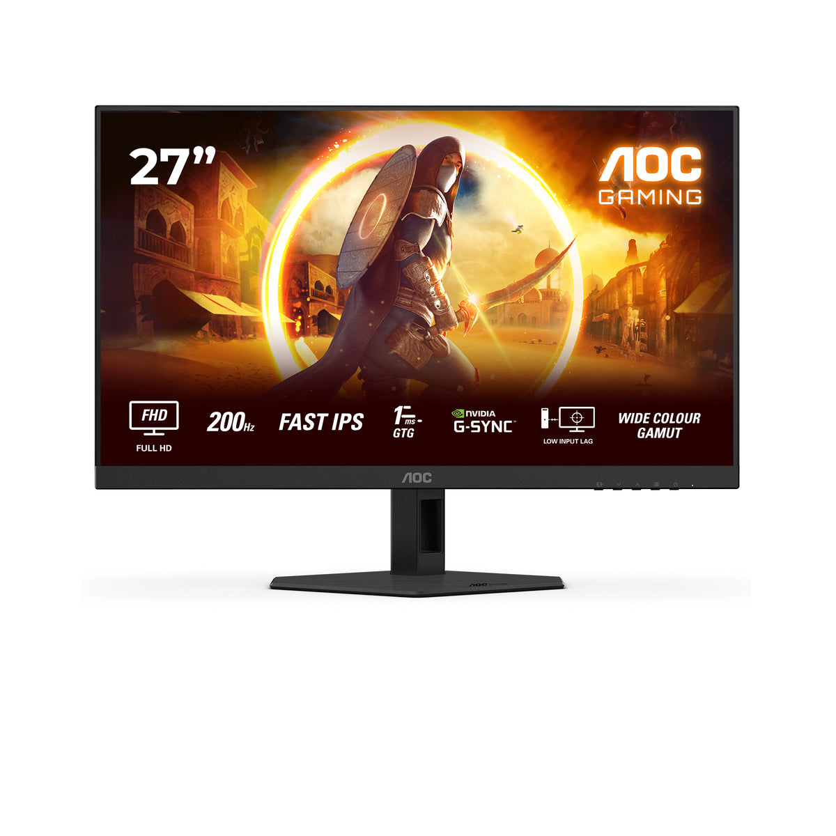 AOC G4 27G4HRE Computerbildschirm 68,6 cm (27") 1920 x 1080 Pixel Full HD LED Schwarz, Rot
