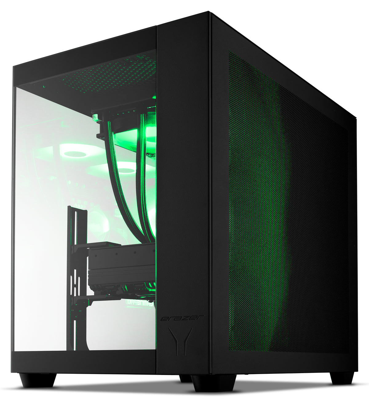 ERAZER Tank X15 (MD 340128) AMD Ryzen™ 7 7800X3D 32 GB DDR5-SDRAM 1 TB SSD NVIDIA GeForce RTX 5060 Ti Windows 11 Home Tower PC Schwarz