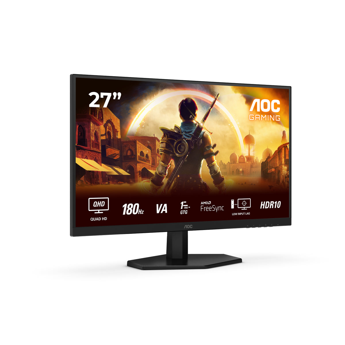 AOC G4 Q27G42XNE Computerbildschirm 68,6 cm (27") 2560 x 1440 Pixel Quad HD LED Schwarz, Rot