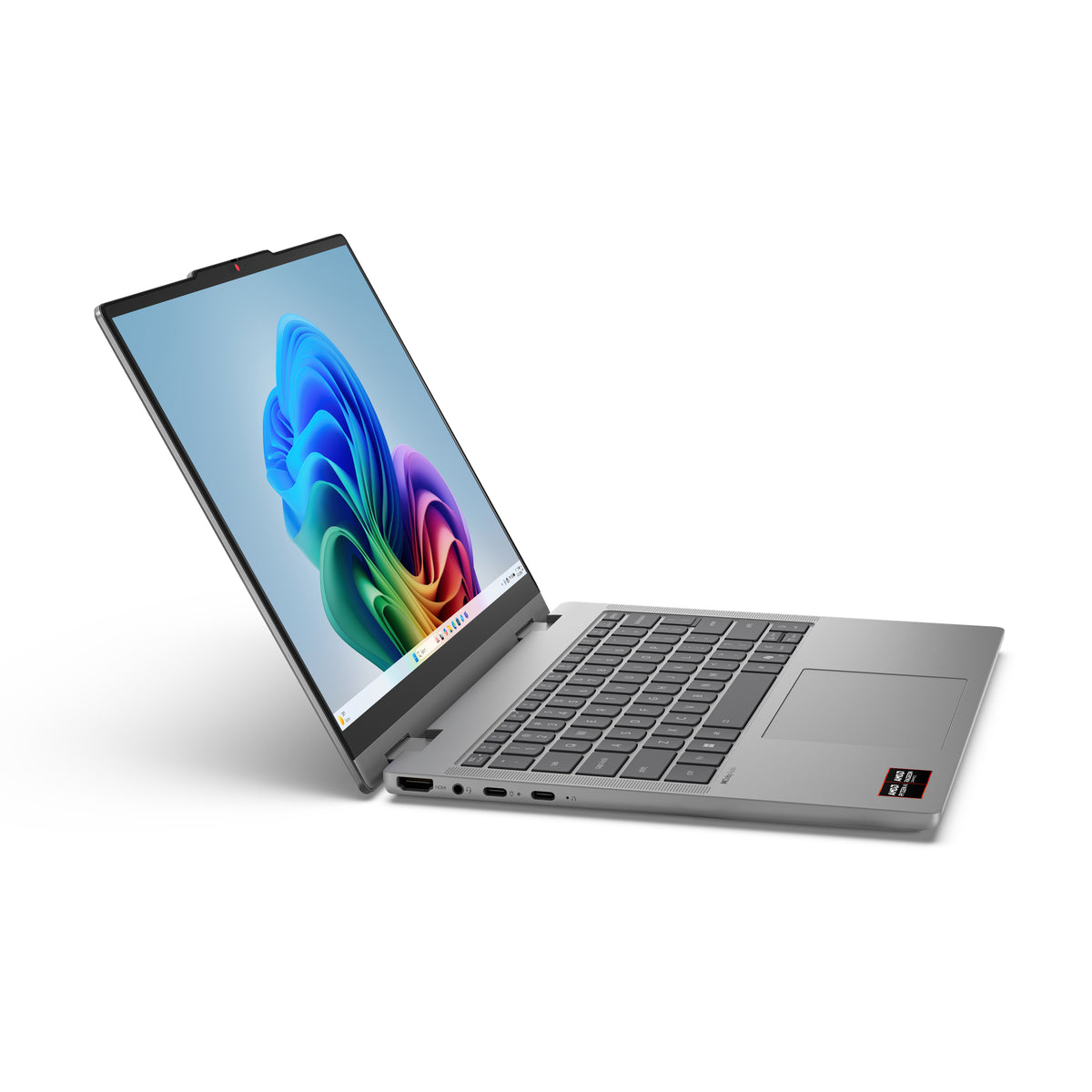 Lenovo IdeaPad 5 2-in-1 14AHP11 AMD Ryzen™ 7 250 Hybrid (2-in-1) 35,6 cm (14") Touchscreen WUXGA 16 GB DDR5-SDRAM 512 GB SSD Wi-Fi 6 (802.11ax) Windows 11 Home Grau Schweiz