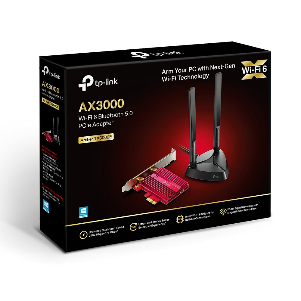 TP-Link AX3000 Wi-Fi 6 Bluetooth 5.0 PCIe-Adapter
