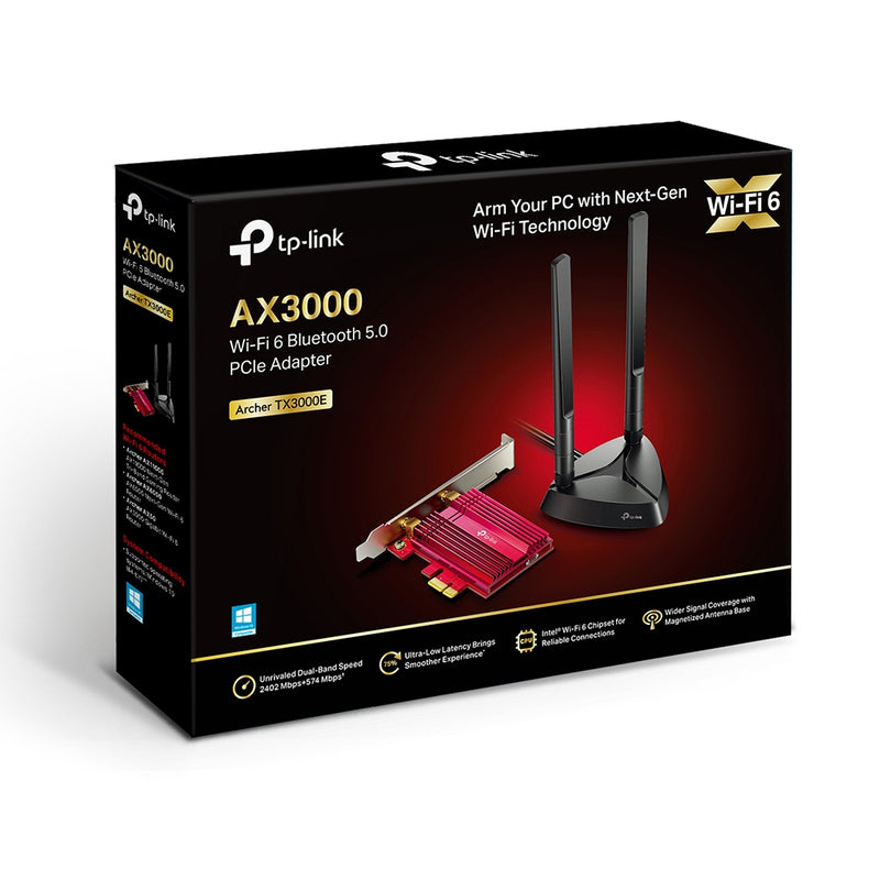 TP-Link AX3000 Wi-Fi 6 Bluetooth 5.0 PCIe-Adapter