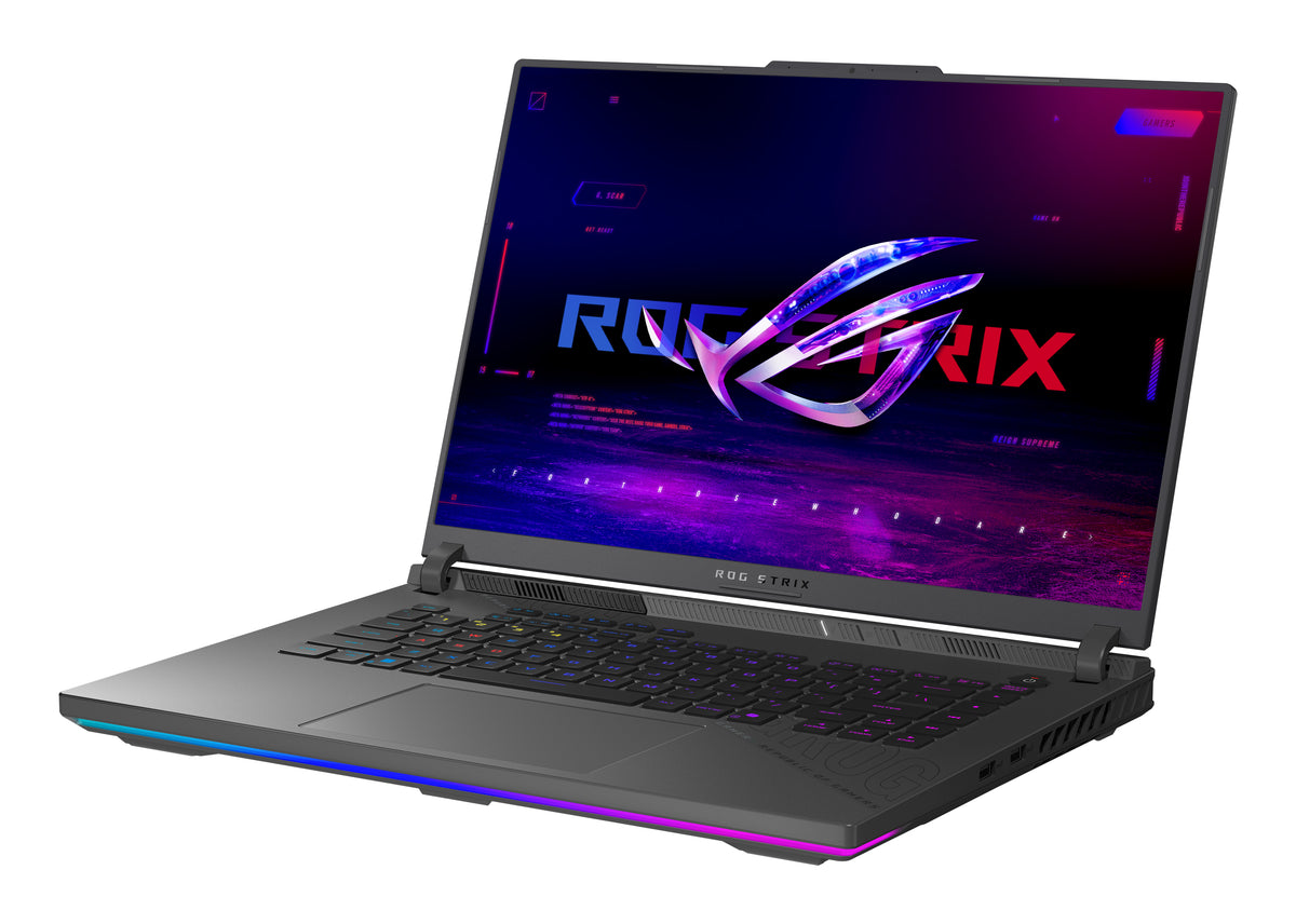 ASUS ROG Strix G16 G614PP-RV114W AMD Ryzen™ 9 8940HX Laptop 40,6 cm (16") WUXGA 32 GB DDR5-SDRAM 1 TB SSD NVIDIA GeForce RTX 5070 Wi-Fi 6E (802.11ax) Windows 11 Home Grau