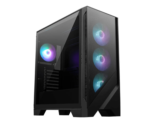 MSI MAG FORGE 321R AIRFLOW Computer-Gehäuse Midi Tower Schwarz, Transparent