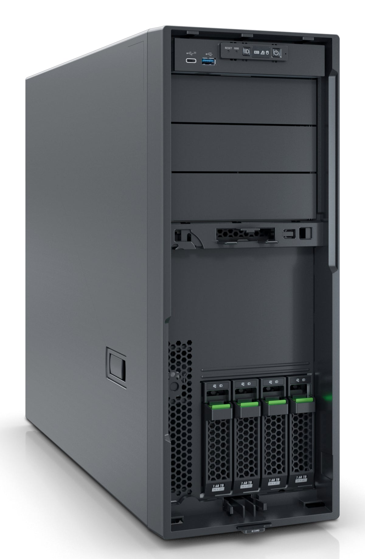 Fujitsu PRIMERGY TX1330 M6 Server 0 GB Tower Intel Xeon E E-2488 3,2 GHz 32 GB DDR5-SDRAM 500 W
