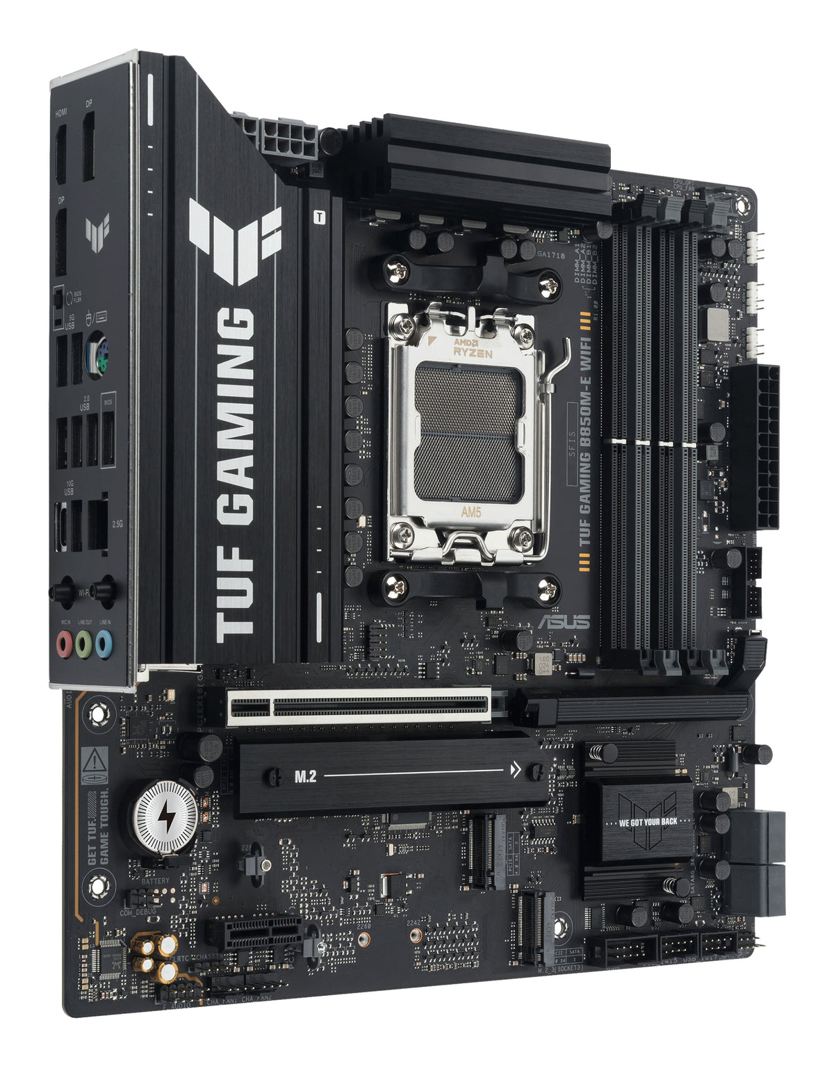 ASUS TUF GAMING B850M-E WIFI AMD B850 Sockel AM5 micro ATX