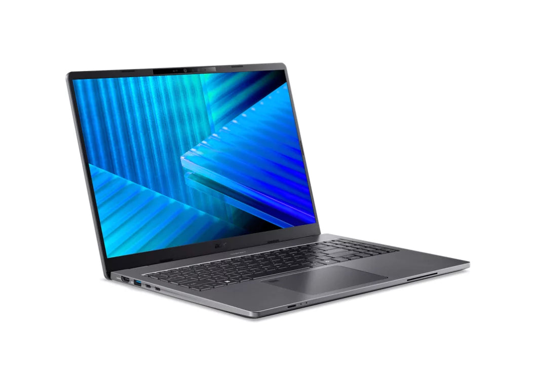 Acer TravelMate P2 16 AI TMP216-52-TCO-58XS Copilot+ PC Intel Core Ultra 5 325 Laptop 40,6 cm (16") WUXGA 16 GB DDR5-SDRAM 512 GB SSD Wi-Fi 7 (802.11be) Windows 11 Pro Grau