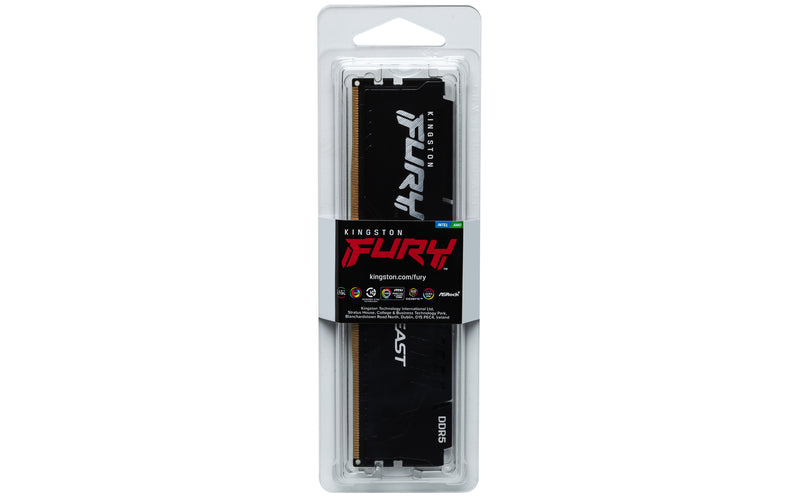 Kingston Technology FURY Beast 8GB 5600MT/s DDR5 CL40 DIMM Black