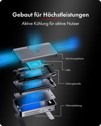 ICY BOX Heart RAID 2818 RAID & DockingStation für 2x M.2 NVMe SSD