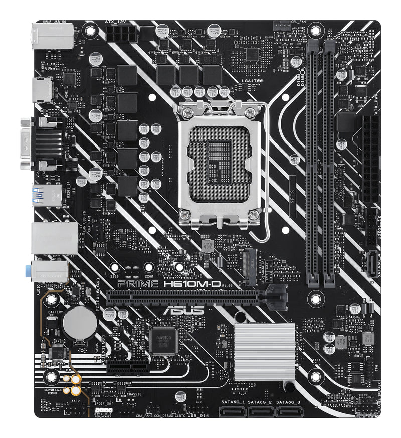 ASUS PRIME H610M-D Intel H610 LGA 1700 micro ATX