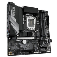 GIGABYTE B760M GAMING X DDR4 GEN5 Mainboard – Unterstützt Intel Core Prozessoren der 14. Generation, 8+1+1 Phasen VRM, bis zu 3200 MHz DDR4, 2 x PCIe 4.0 M.2, 2.5 GbE LAN, USB 3.2 Gen 1