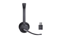 Yealink WH64 Hybrid Dual Teams Kopfhörer Kabellos Kopfband Büro/Callcenter Mikro-USB Bluetooth Schwarz