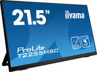 iiyama ProLite T2255MSC-B1 Computerbildschirm 54,6 cm (21.5") 1920 x 1080 Pixel Full HD LCD Touchscreen Schwarz