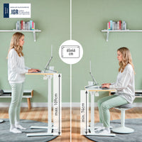 Leitz 65880001 Stehschreibtisch Weiß