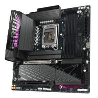 GIGABYTE B860M AORUS ELITE WIFI6E Mainboard - Intel Core Ultra CPUs, 12+1+2+1 Phasen VRM, bis zu 9200MHz DDR5, 1xPCIe 5.0 + 2xPCIe 4.0 M.2, 2,5 GbE LAN, WIFI 6E, Thunderbolt