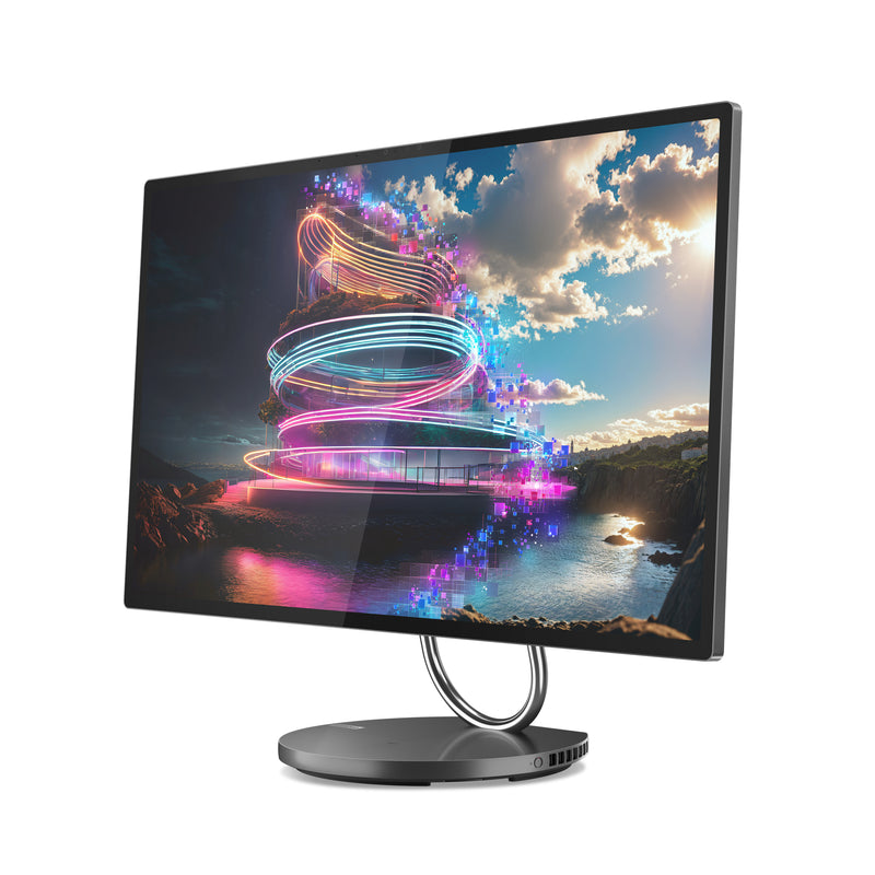 Lenovo Yoga AIO 32ILL10 Intel Core Ultra 7 258V 80 cm (31.5") 3840 x 2160 Pixel All-in-One-PC 32 GB LPDDR5x-SDRAM 1 TB SSD NVIDIA GeForce RTX 4050 Windows 11 Pro Wi-Fi 7 (802.11be) Grau