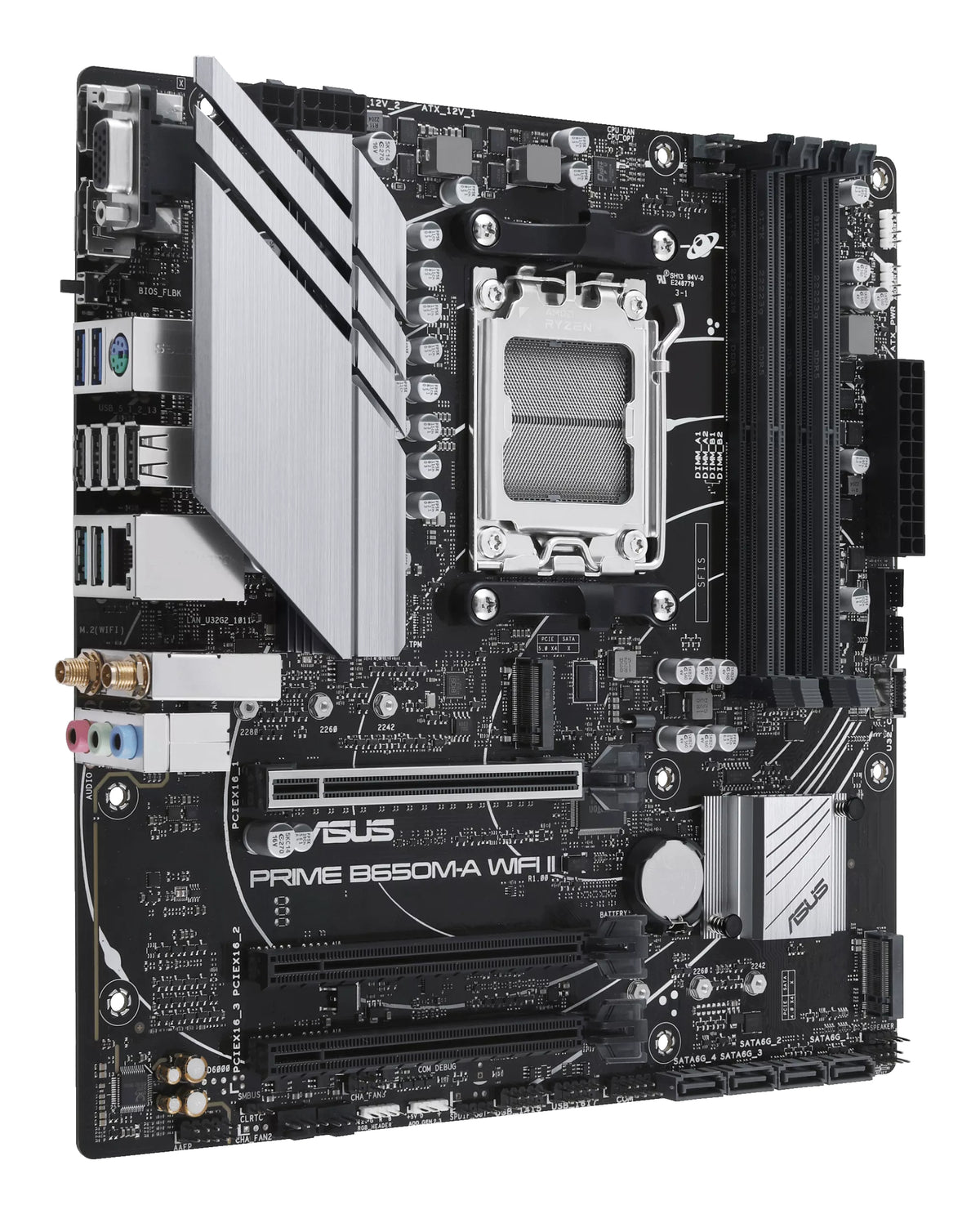 ASUS PRIME B650M-A WIFI II AMD B650 Sockel AM5 micro ATX