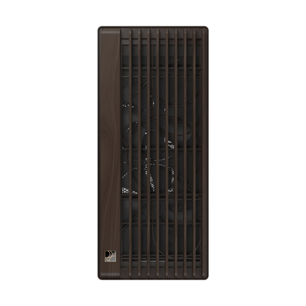 ASUS ProArt PA602 Wood Edition Retro Brown - Tempered Glass Panel Midi Tower Braun