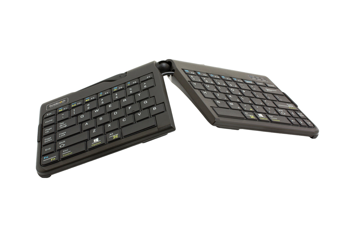 BakkerElkhuizen Goldtouch Travel Go2 Wireless US Qwerty