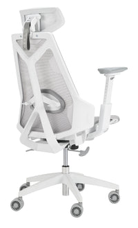 ASUS ROG Destrier Ergo Core White PC-Gamingstuhl Netz-Sitz Weiß